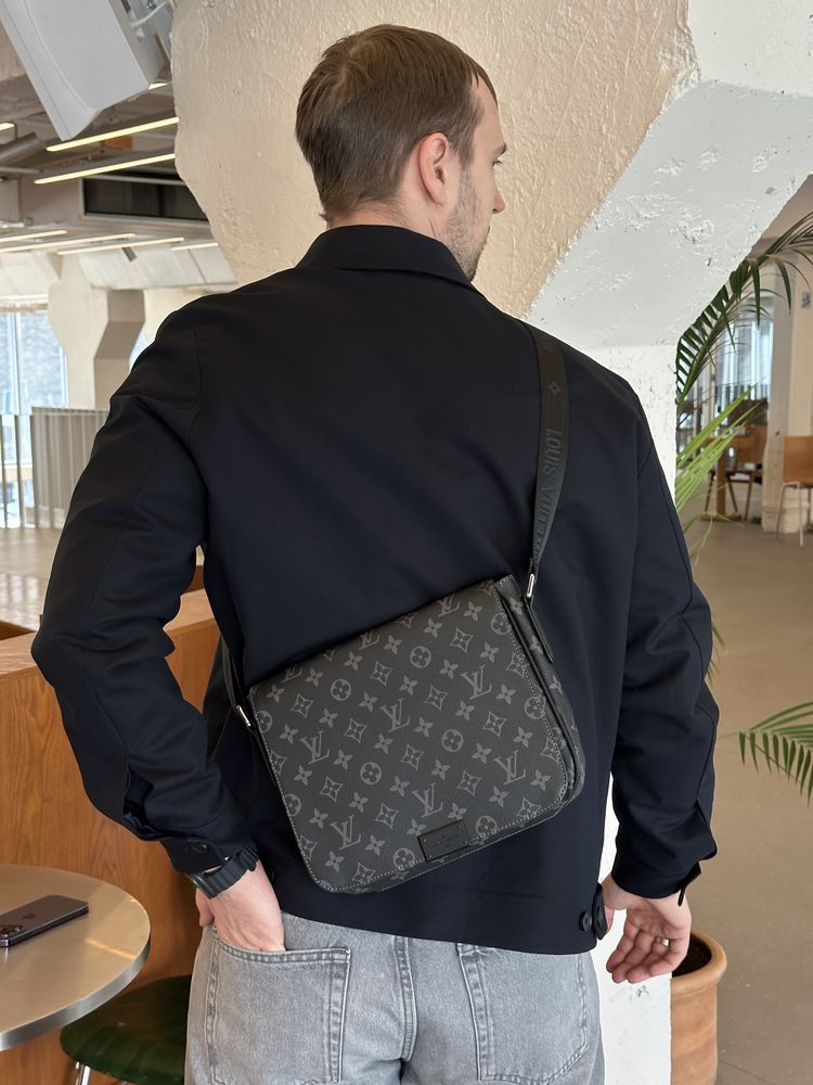 Мужская сумка Louis Vuitton чоловіча сумка барсетка мессенджер клатч