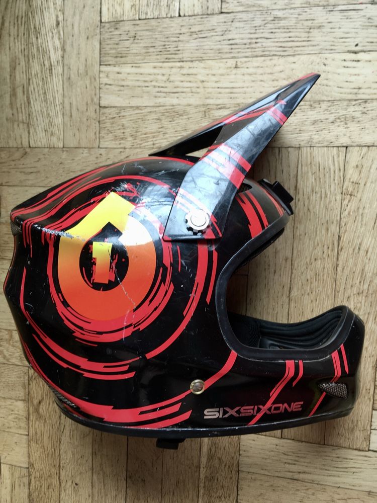 Kask rowerowy Fullface SixSixOne 661 Evolution Inspiral