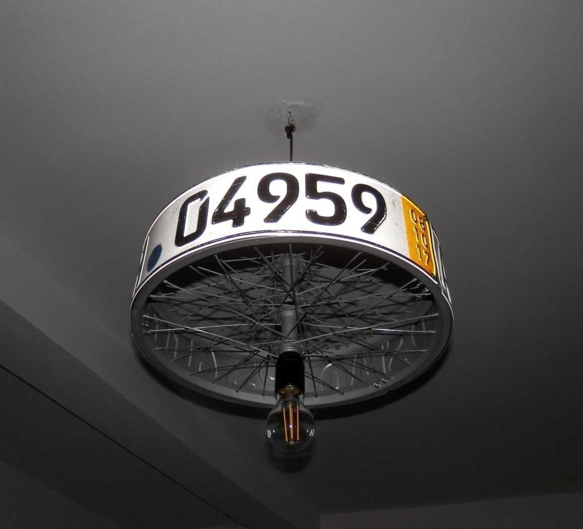 Lampa sufitowa żyrandol industrial Loft Felga