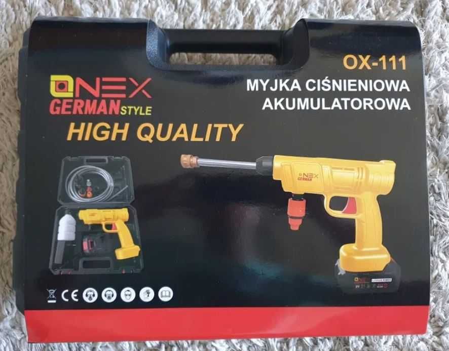 209 zł Myjka ciśnieniowa akumulatorowa ONEX