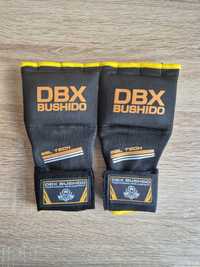Rękawice żelowe owijki pod rękawice bandaże taśmy DBX Bushido S/M