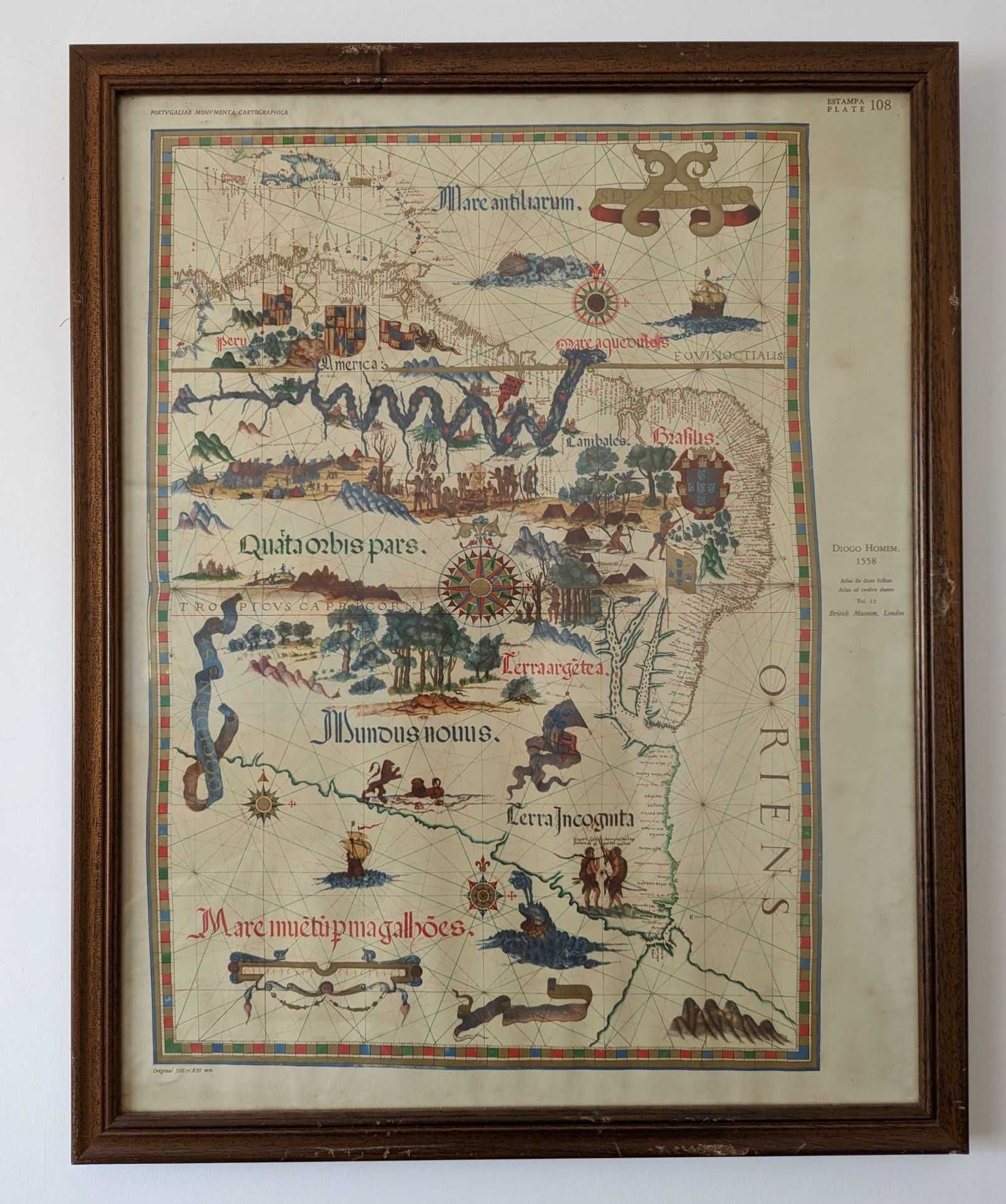 Quadros de Cartografias Portuguesas