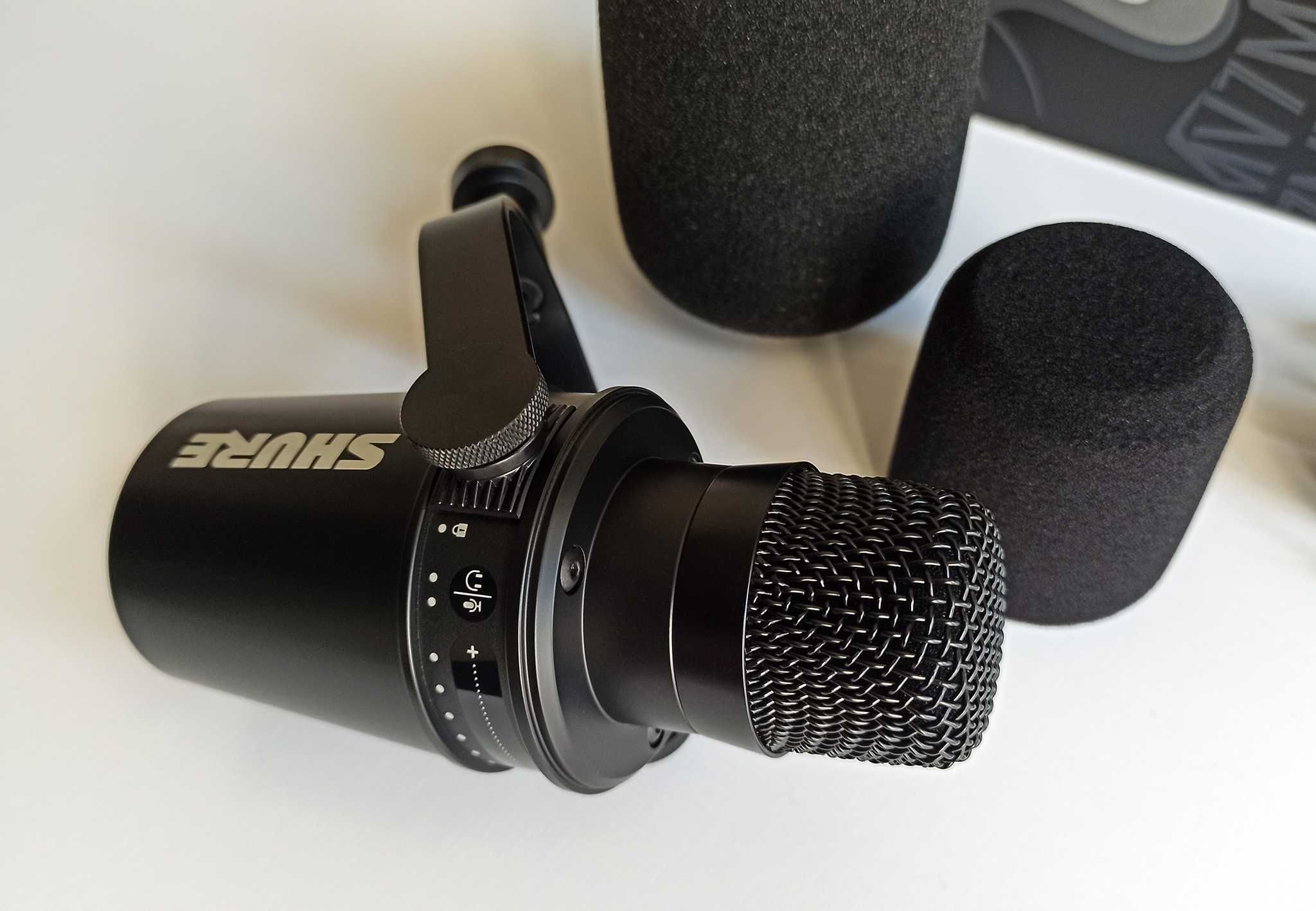 Mikrofon Shure MV7 USB + dodatkowa osłona - KRAKÓW