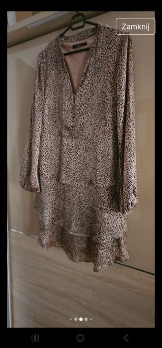 Monnari sukienka panterka L/XL