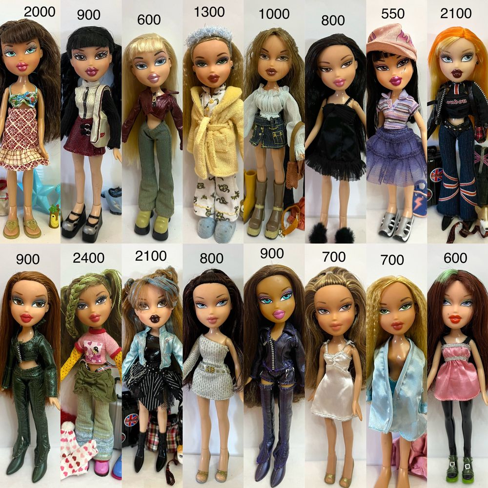 Колекція ляльки (куклы) bratz (братц) оригинал б/у