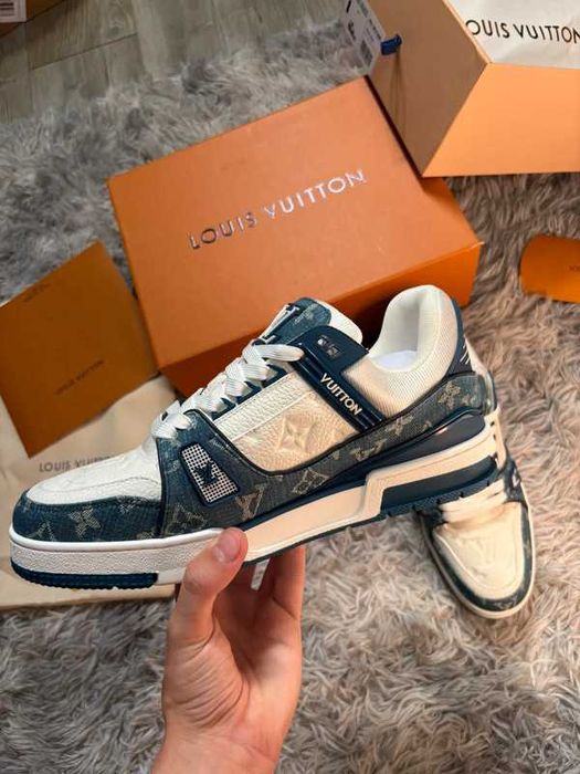 "koszykówki "Louis_Vuitton_Trainer_Blue Roz.43