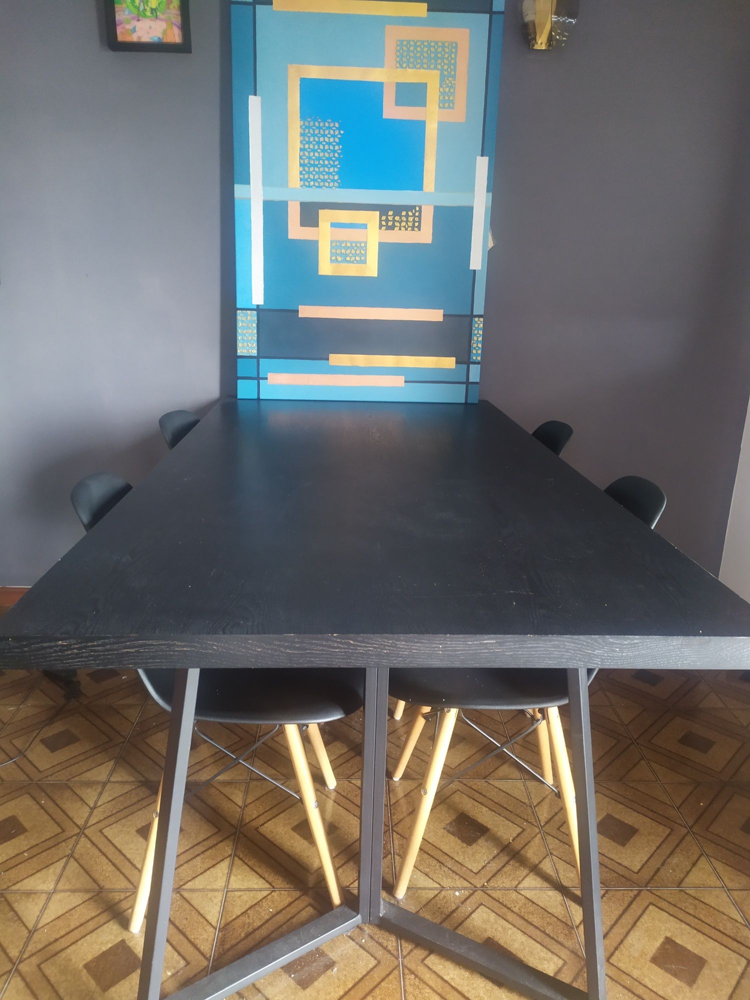 Mesa de Sala e Cadeiras