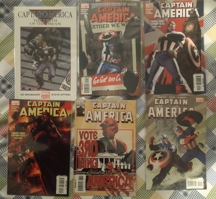 Coleções Marvel (Wolverine, Captain America, Deadpool, Punisher)