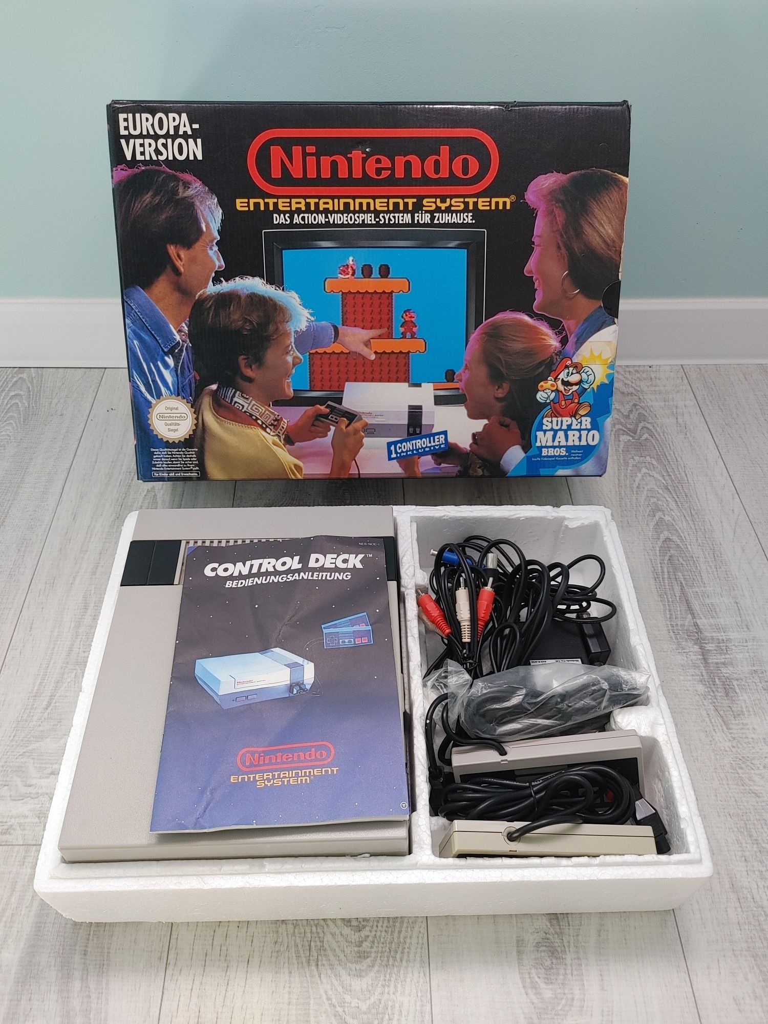 NINTENDO NES Pełen zestaw w opakowaniu dla kolekcjonera SPRAWDŹ