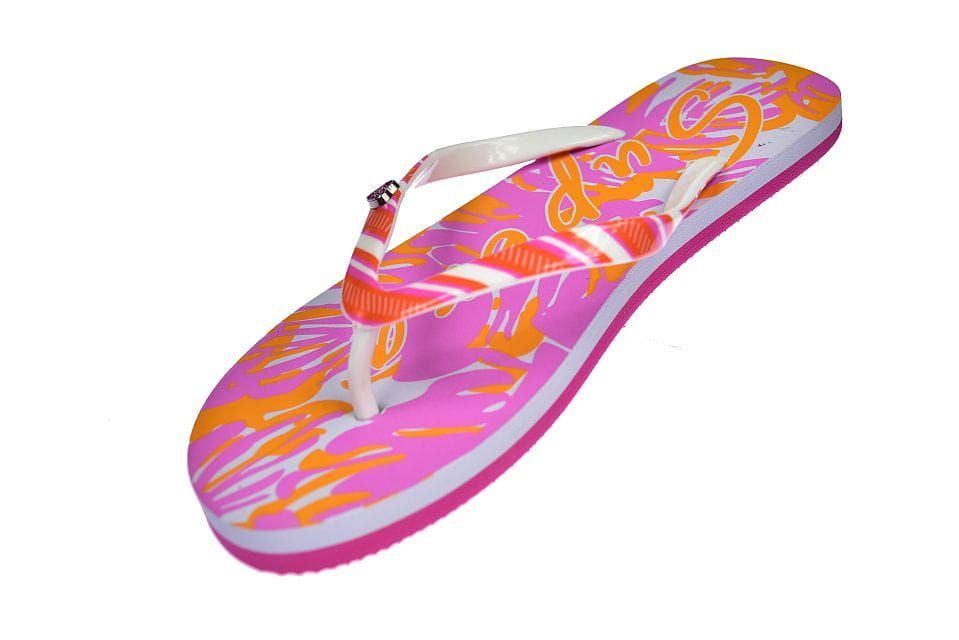 Klapki japonki damskie lekkie piankowe na plażę  B646 OR roz. 36
