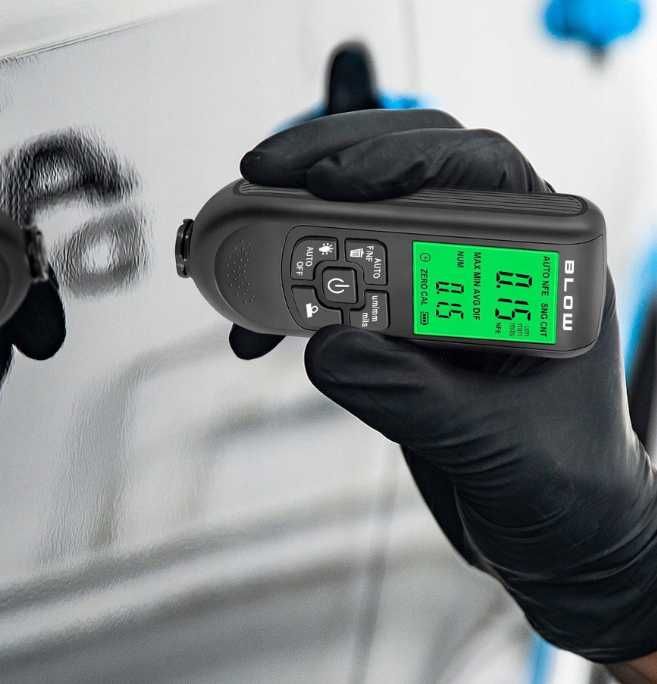 Miernik Grubości Lakieru Tester Czujnik lcd 2000um Aluminium Stal