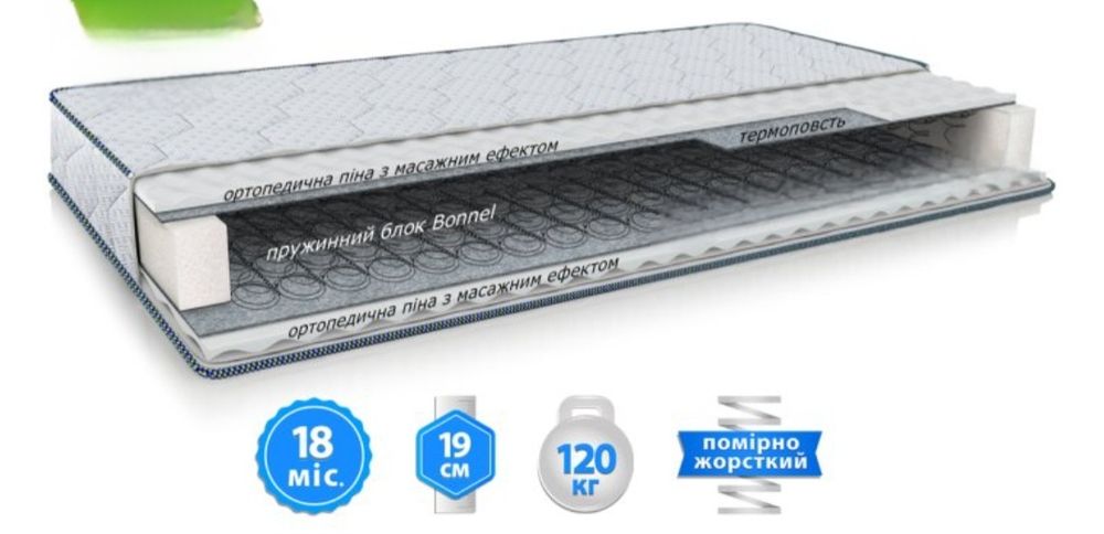 Ліжко+матрас, кровать двоспальні 160×200