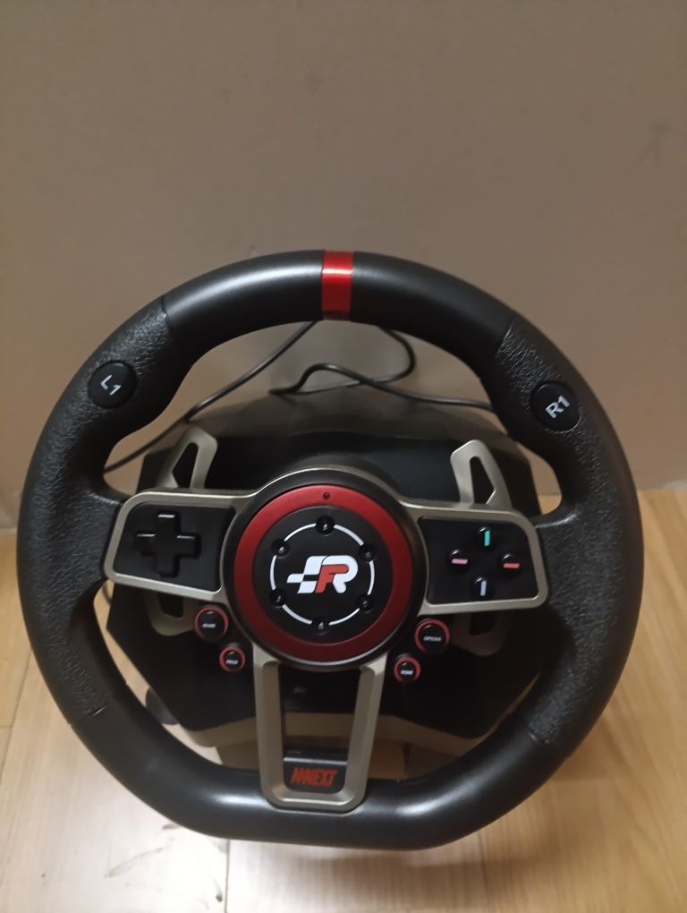 Volante + Pedais + Manete de Mudanças