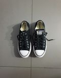 All Star plataforma pretas