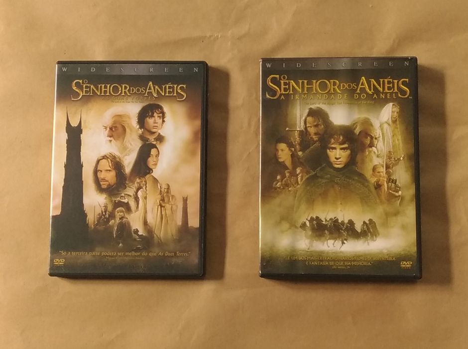 Conjunto 2 Cd Filme Senhor dos Anéis