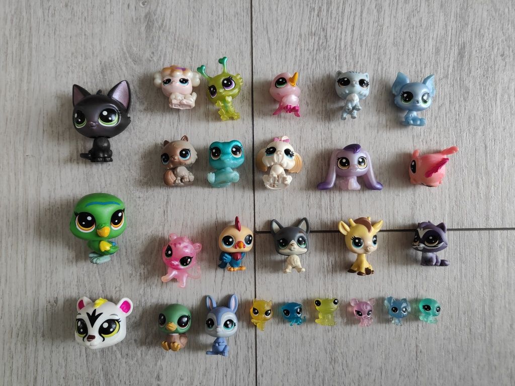 My littlest pet shop zestaw figurek 26 sztuk LPS