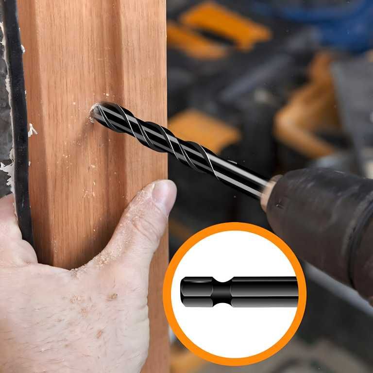 zestaw uniwersalnych wierteł do kamienia szkła płytek 10 SZT 5-12MM