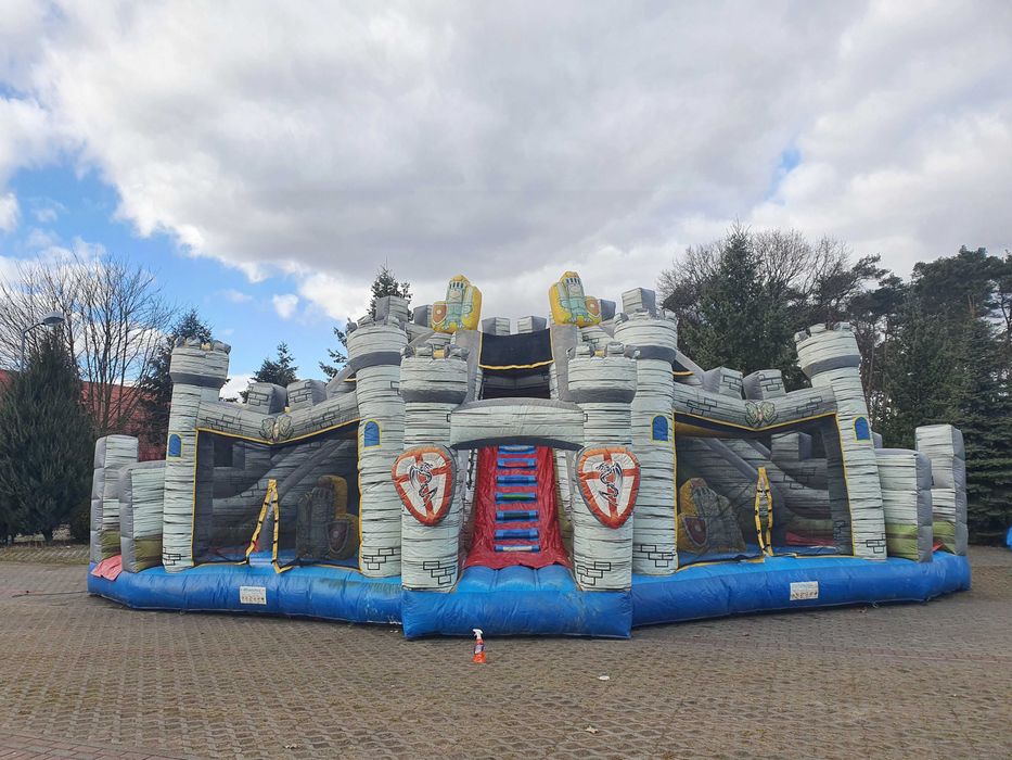 Dmuchana zjeżdżalnia, plac zabaw, tor przeszkód, dmuchaniec - wynajem