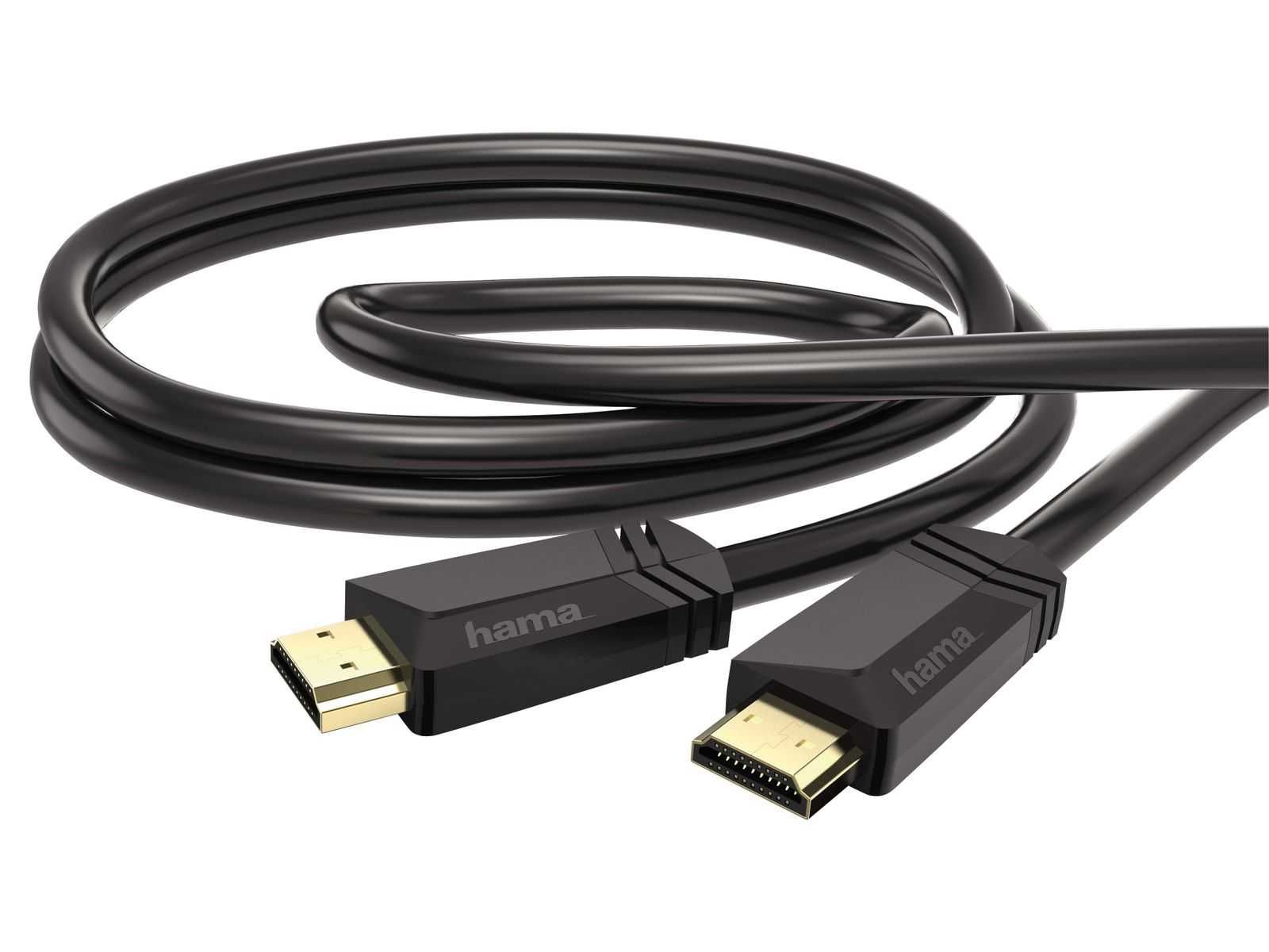 HAMA_Кабель HDMI (1,5 м, швидкісний, позолочений)
