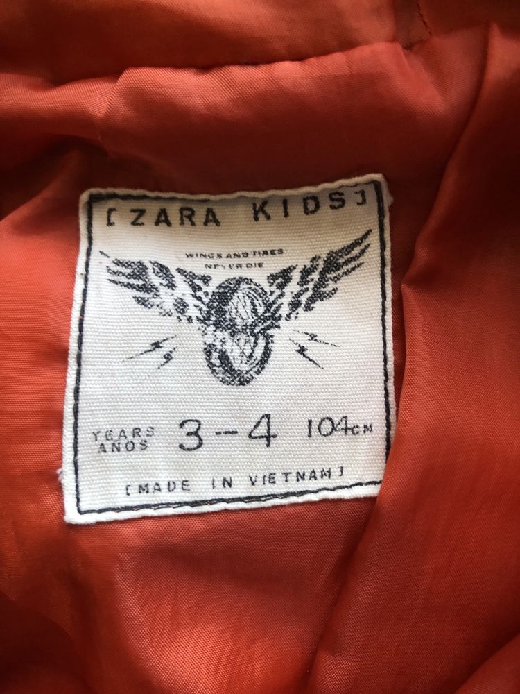 Kurtka zimowa z futerkiem 104 zara