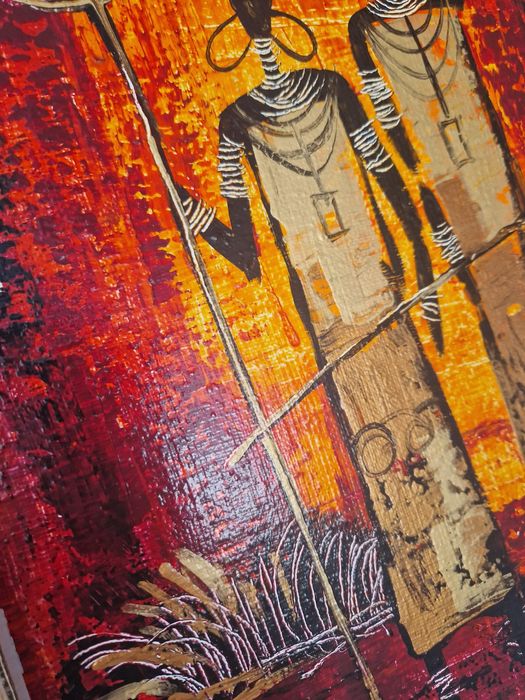 Obraz w drewnianej ramie