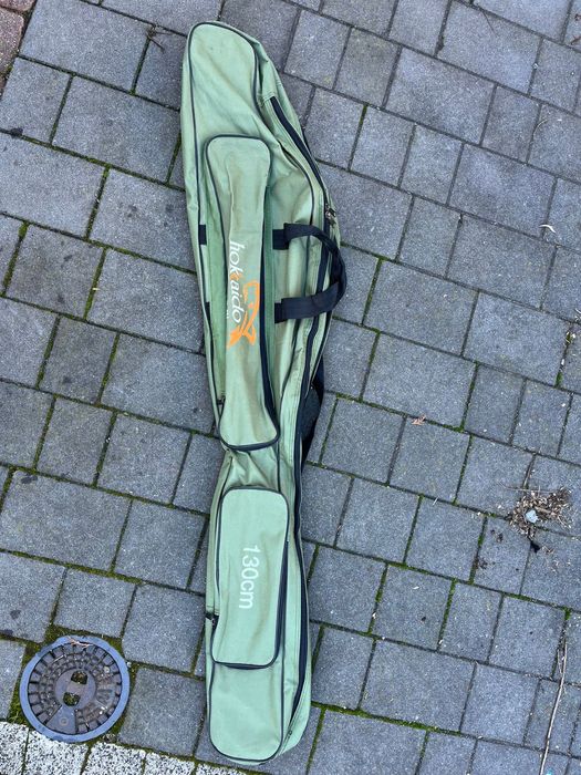 Pokrowiec wędkarski wędkarstwo hokkaido 130cm raz na rybach