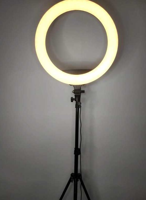 НАДІЙНА Кільцева LED лампа 45см / 65Вт Кільцеве світло + ШТАТИВ