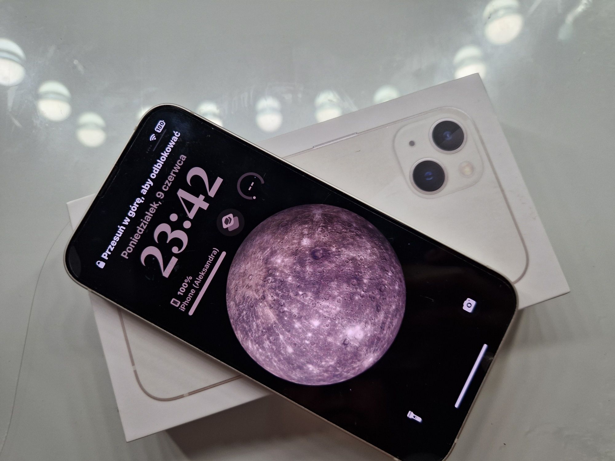 Jeszcze Rok gwarancji_ IPHONE 13_ze sklepu Apple iSPOT_Jak Nowy!