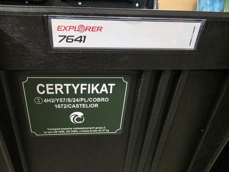 Zasobnik z tworzywa sztucznego CAST EX 7641