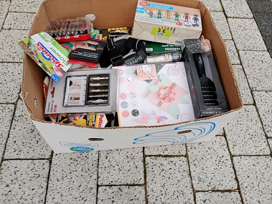 Karton mix Lidl Aldi Peny Nowe