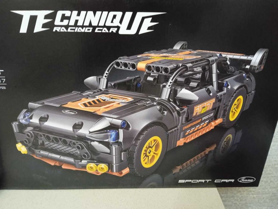 Конструктор “Машина”, 511 деталей, інерція, гумові колеса