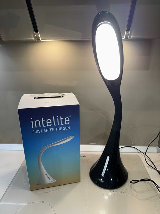 Настільна світлодіодна лампа Intelite Desk lamp 9W Black (DL2-9W-BL)