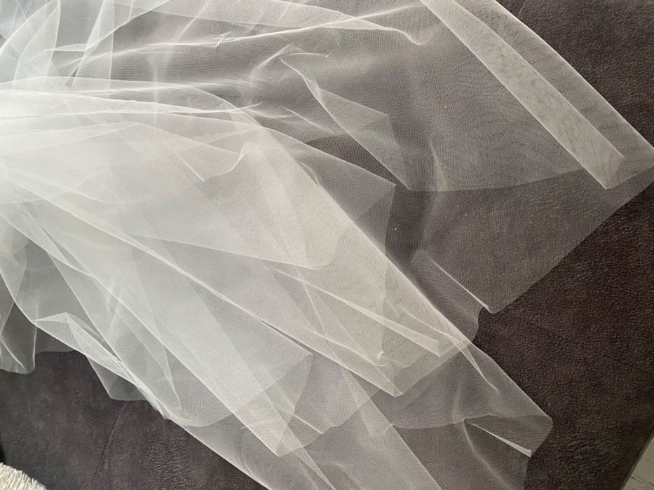 Фата весільна довга