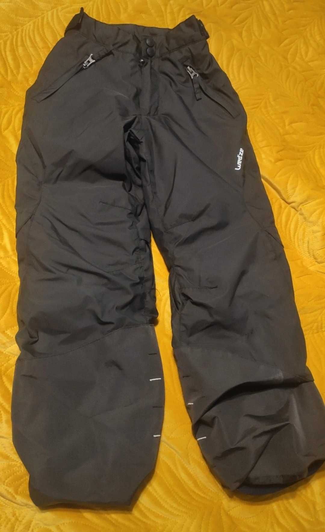 Spodnie narciarskie 2 para Gratis Wedze różowe 116-122 cm Decathlon