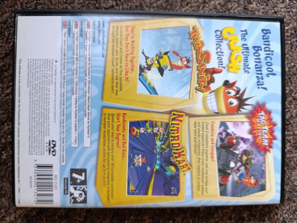 Crash Bandicoot Action Pack PS2