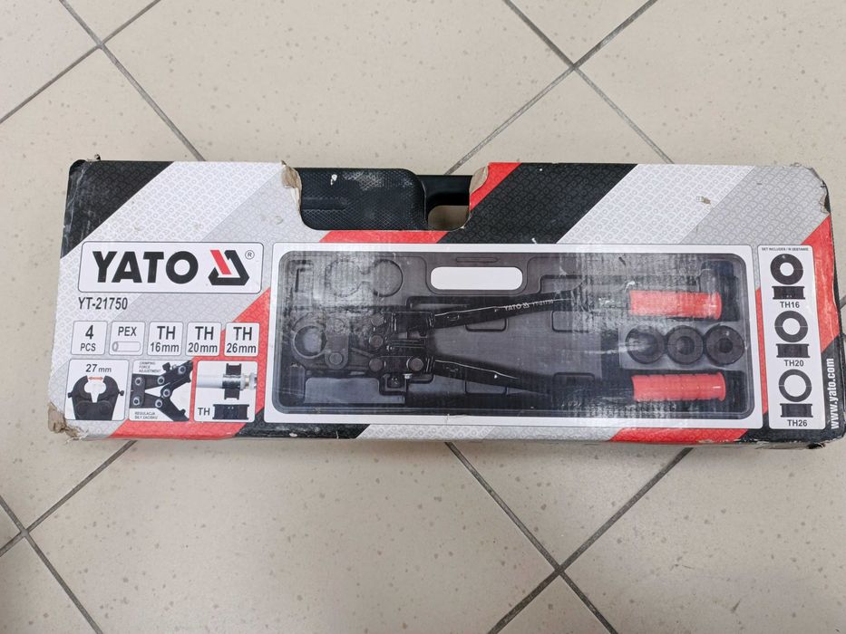 Zaciskarka do rur Yato YT-21750