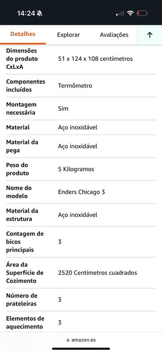 Churrasqueira a gás