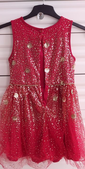 Świąteczna Sukienka Smyk 140 cm ideał