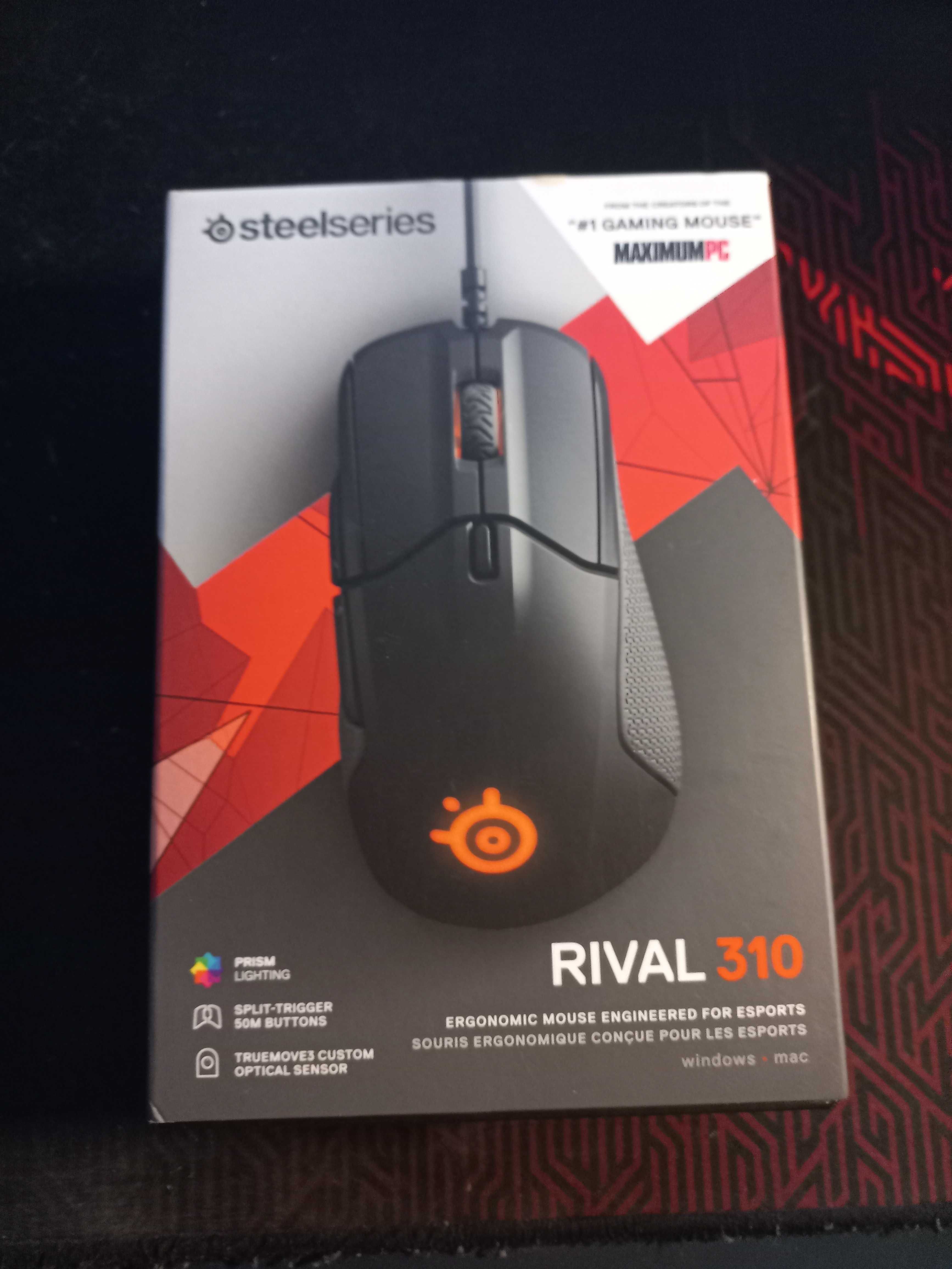 Rato Óptico SteelSeries Rival 310 Preto