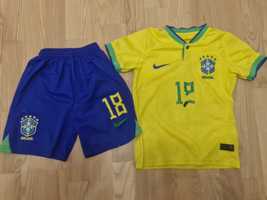 Komplet dla dziecka Nike Brazylia 2022 personalizowany S