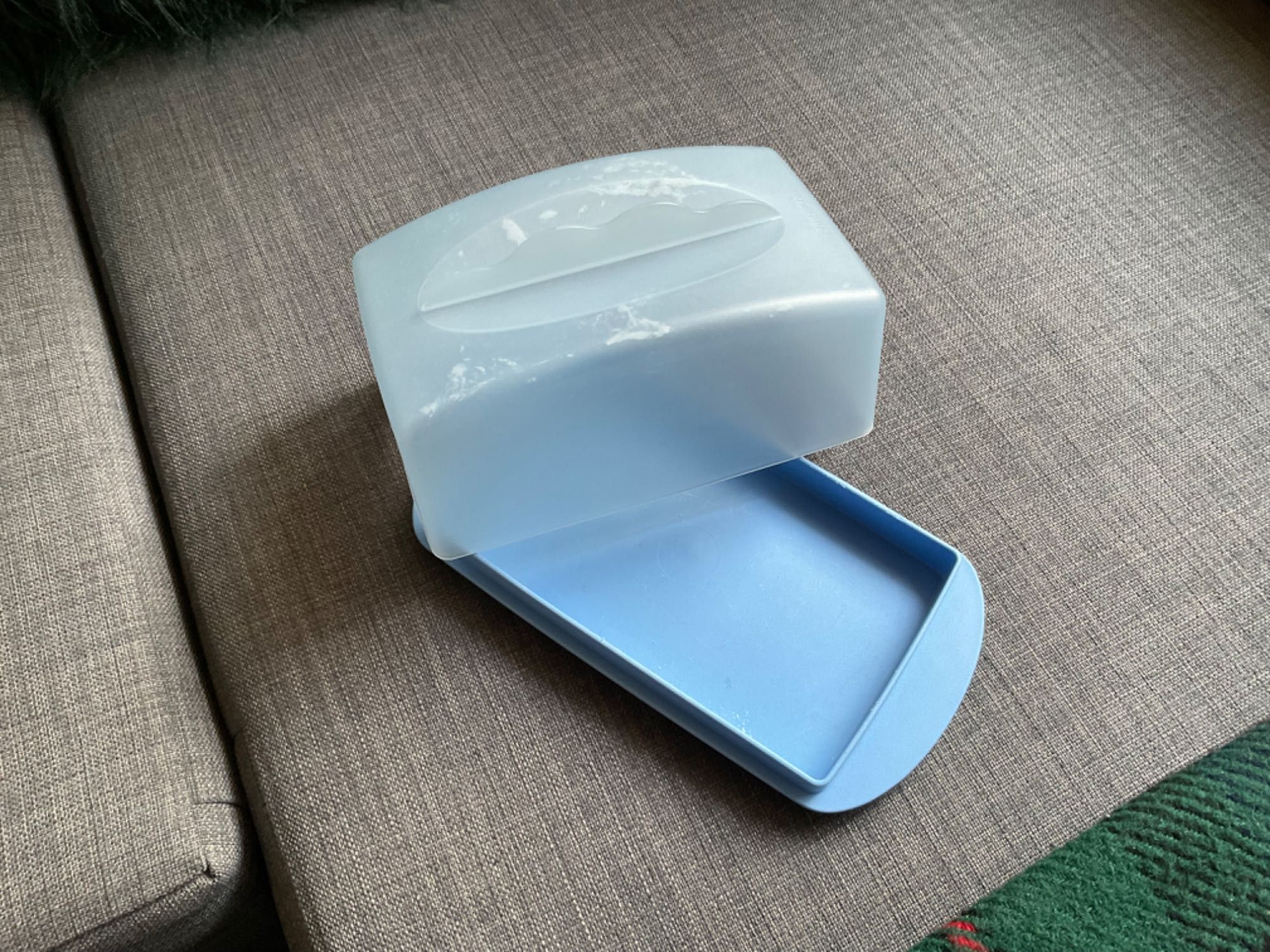 Conjunto de queijeira e manteigueira Tupperware