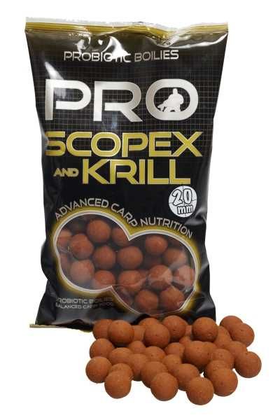 Kulki Proteinowe Starbaits Probiotic PRO SCOPEX KRILL 20mm 800g