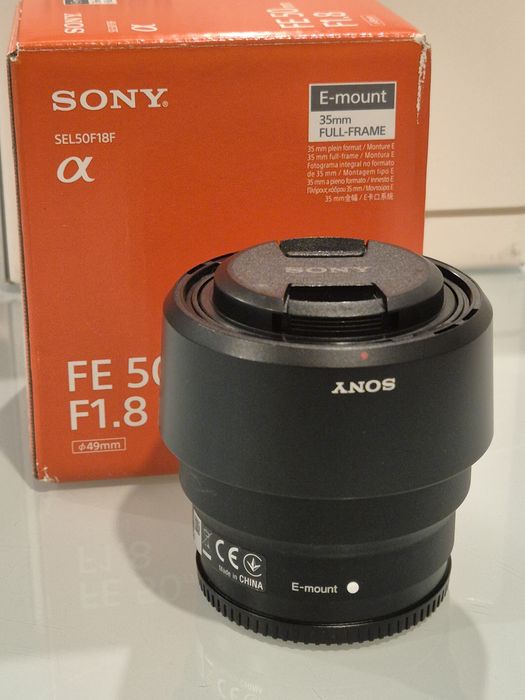 Objectiva Sony 50mm F1.8