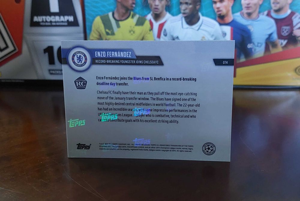 Topps Now Enzo Fernandez