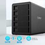 ORICO Profesjonalna obudowa RAID 5 Bay USB 3.0 do 5 dysków 3,5” SATA