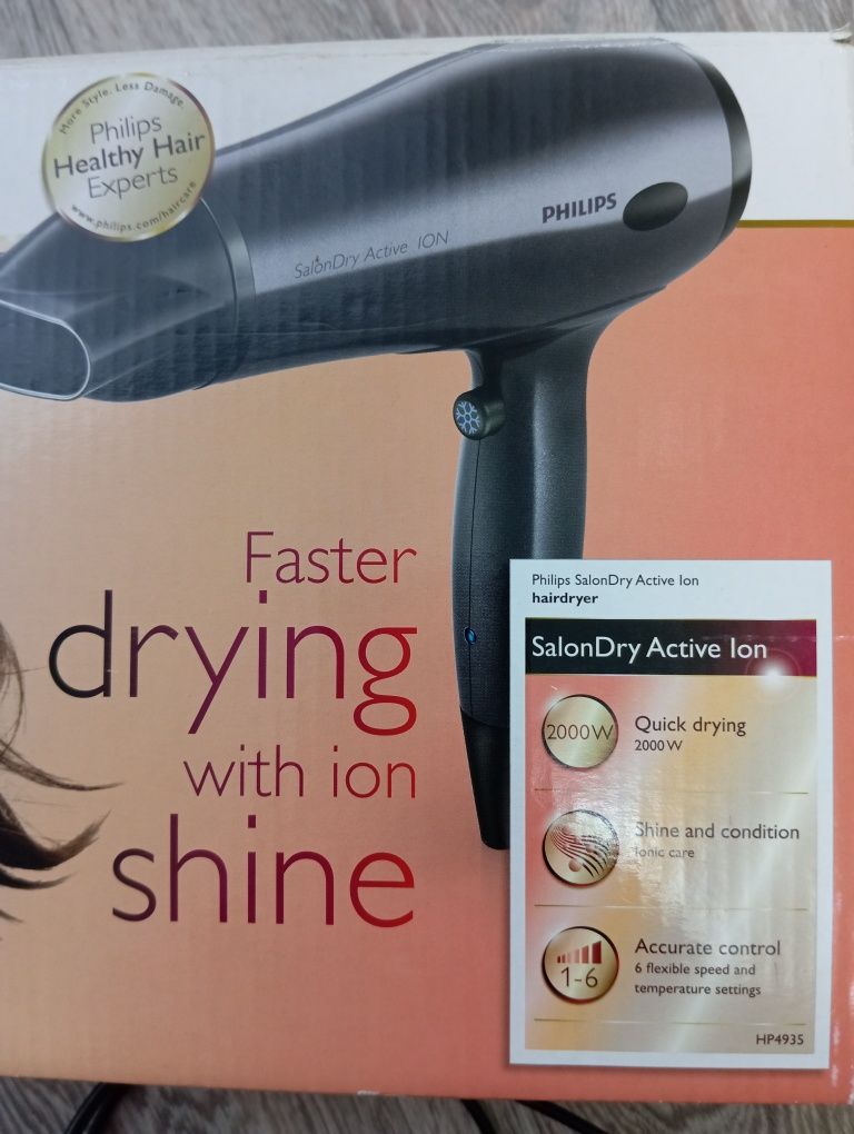 Фен Philips SalonDry Active Ion