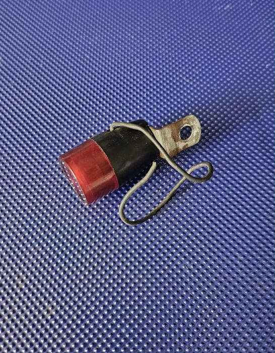 Czarna lampka pchełka Romet prl retro