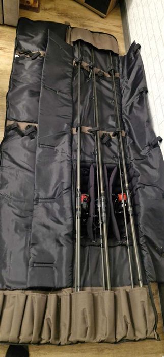 Zestaw wędkarski karpiowy