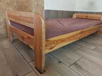 Łóżka 90 cm używane 5szt z materacem