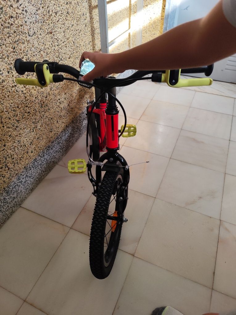 Bicicleta btwim 16 decatlon